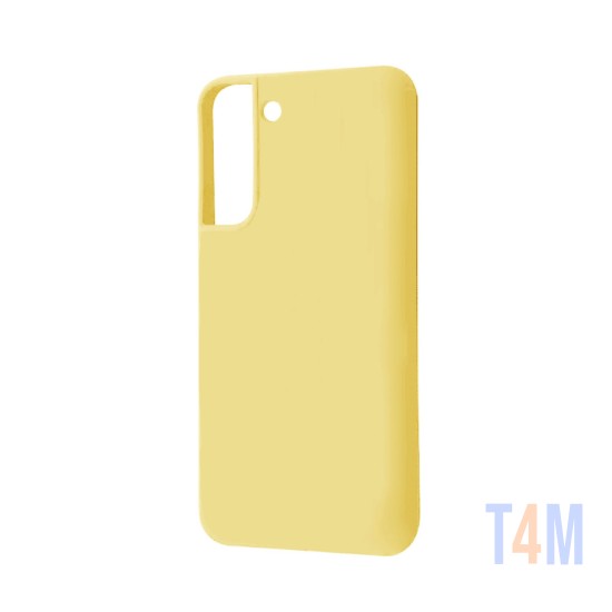 Funda de Silicona para Samsung Galaxy S21 Amarillo